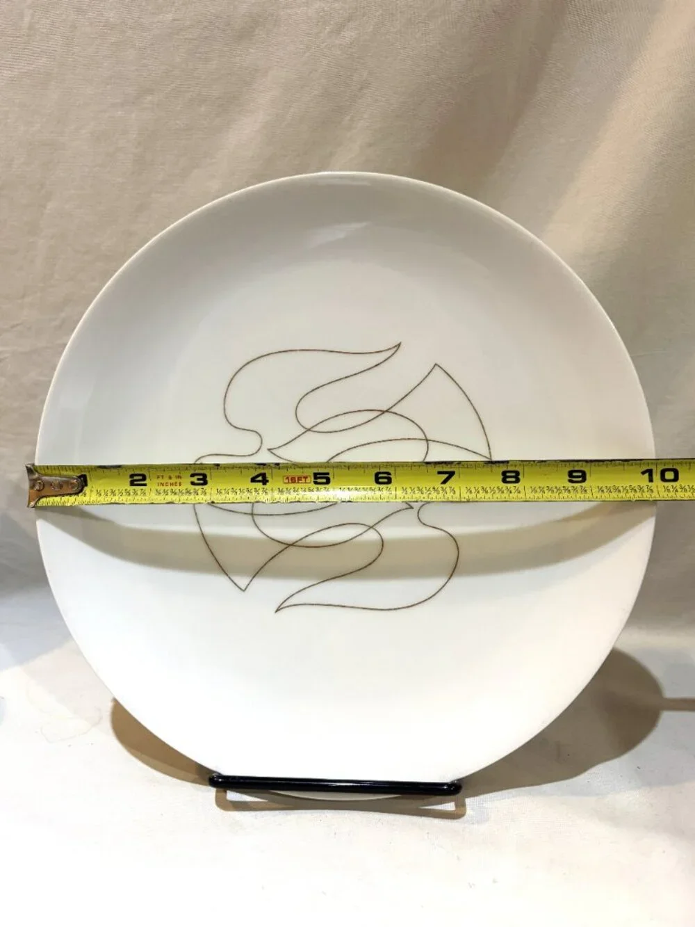 Arzberg Jean Luce Two Doves Golden Swallow Plate Germany 10